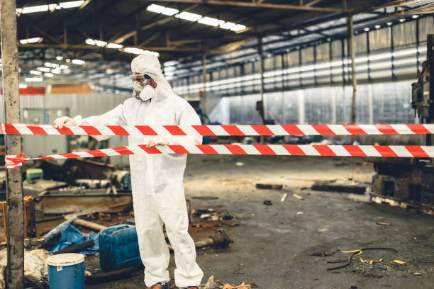 Professional Unattended Death Cleanup technician working in Palo, MI